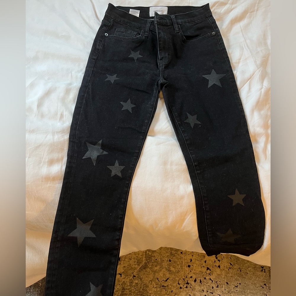 Never worn! Fun Current Elliott black denim